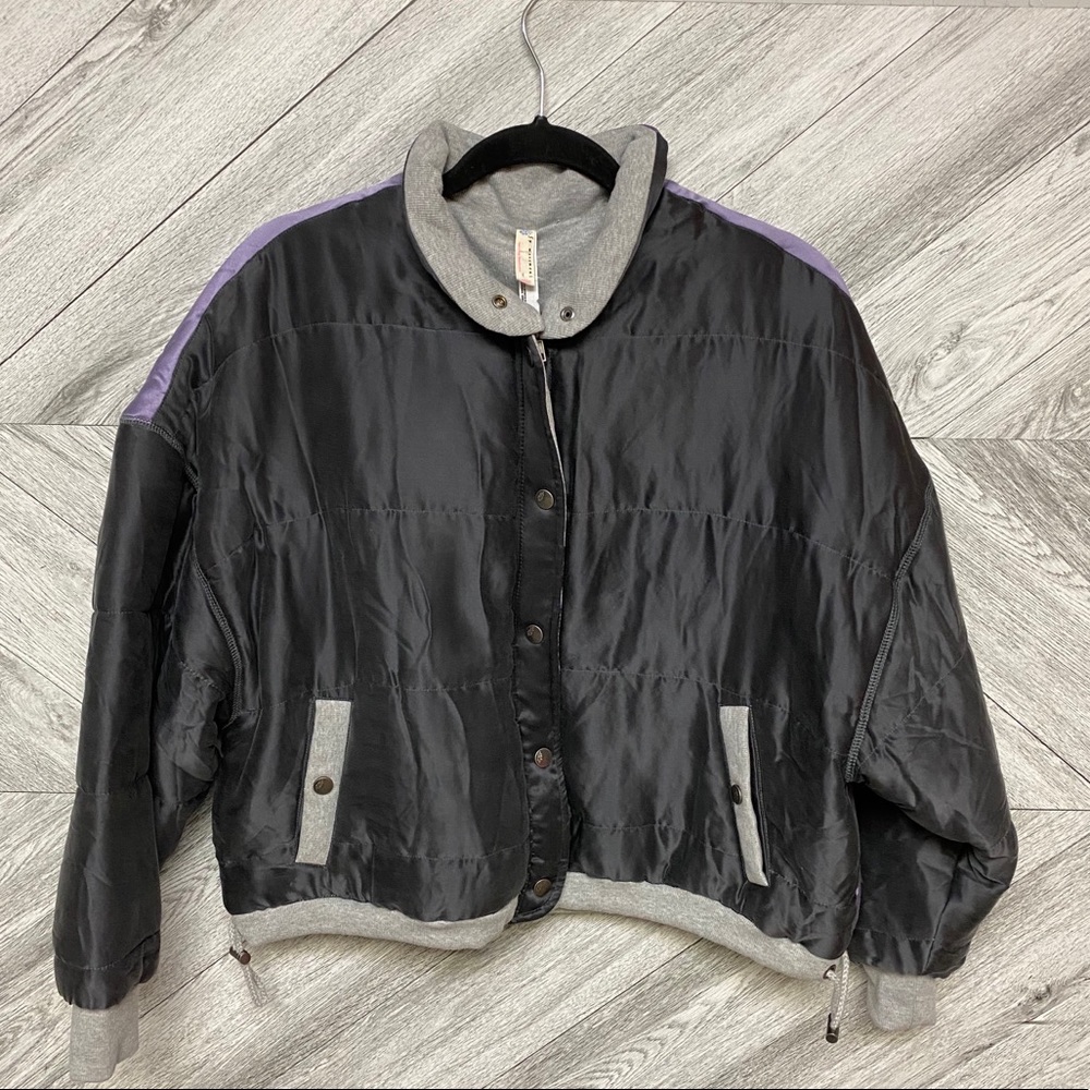 Free People | Movement Zamo Varsity Jacket XS NWOT - Picture 5 of 8